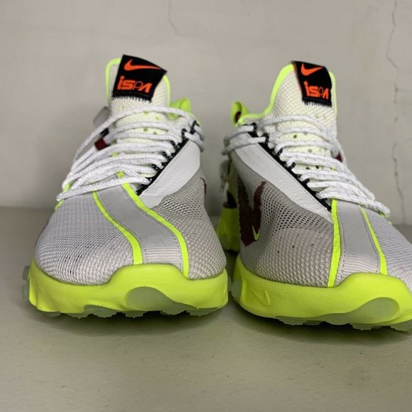 Men’s Nike React Runner ISPA. Platinum Tint/Volt G - Picture 7 of 8
